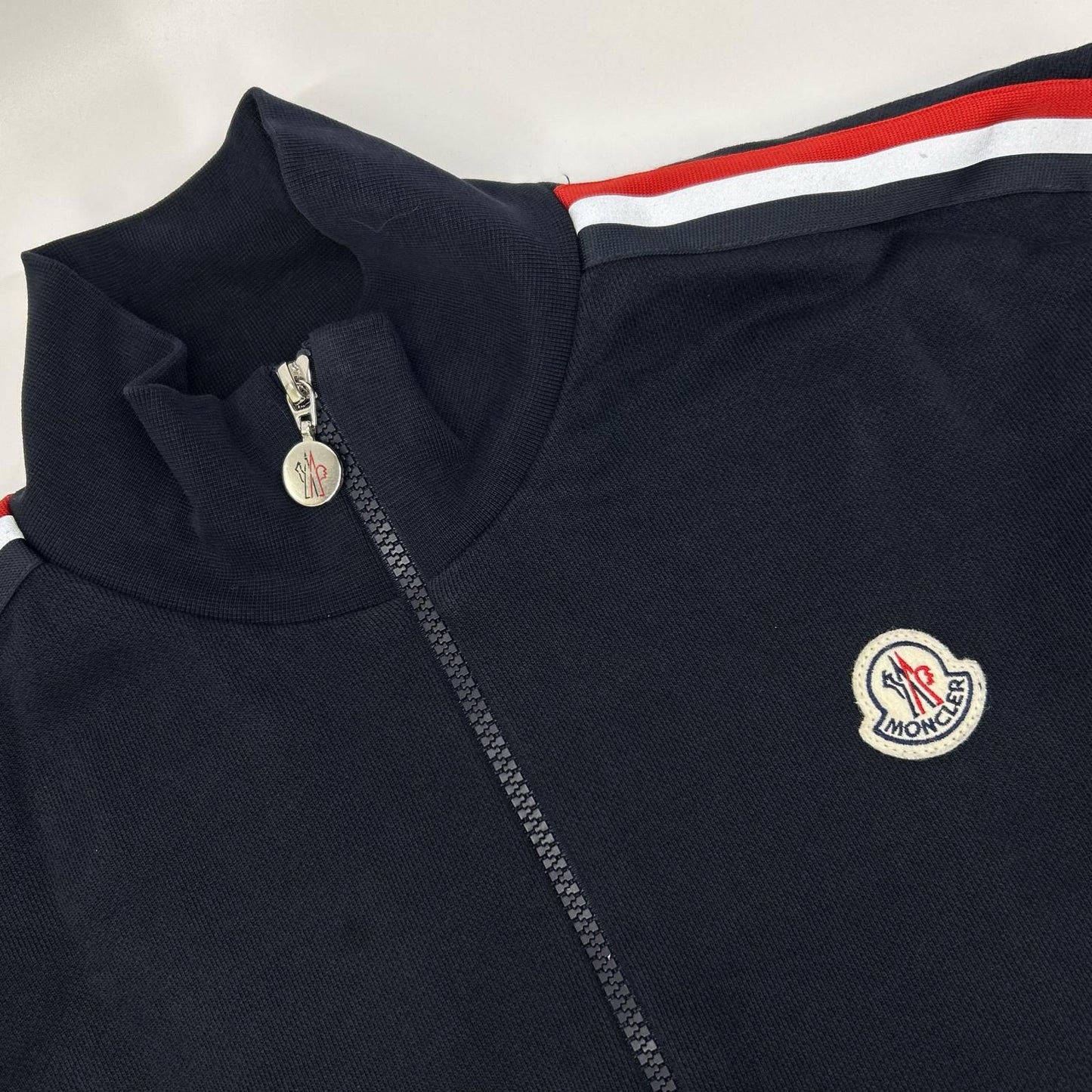 Moncler Mon Cles Navy Maglia Track Jacket — view 9