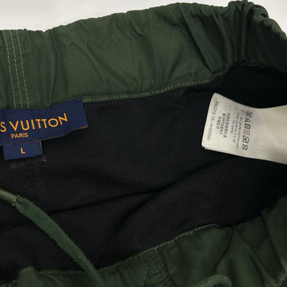 Louis Vuitton Osj Green Nylon Pocket Monogram Board Shorts — view 8