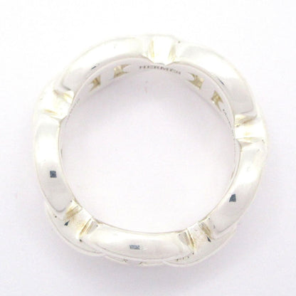 Hermes Ring 47 Chaine D'ancre Silver — view 4