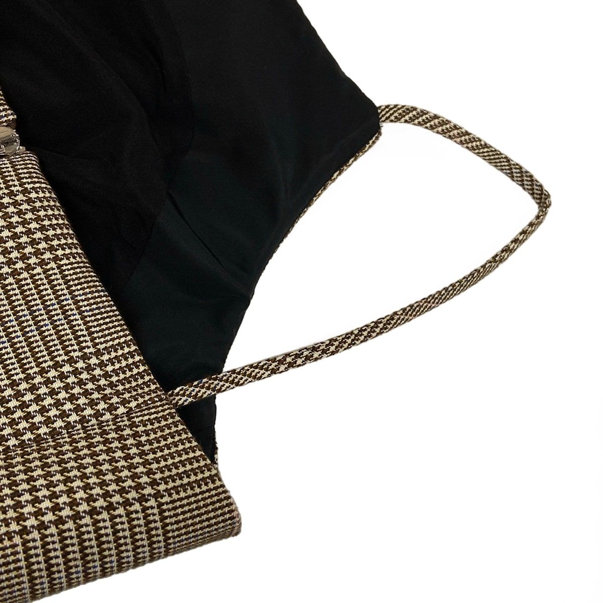 Louis Vuitton Dress 38 M Tweed Glen Check Camisole Cou Wool — view 6