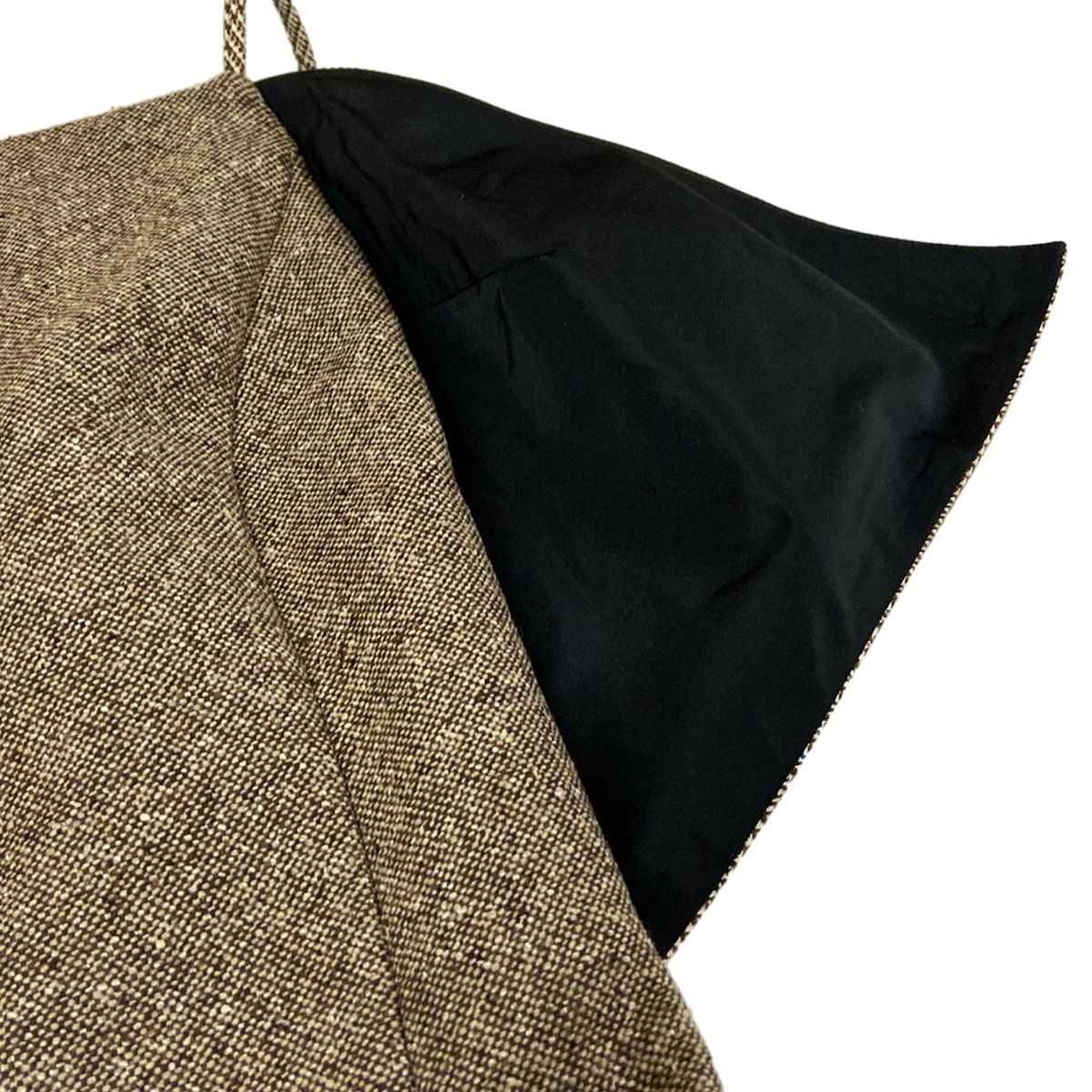Louis Vuitton Dress 38 M Tweed Glen Check Camisole Cou Wool — view 8