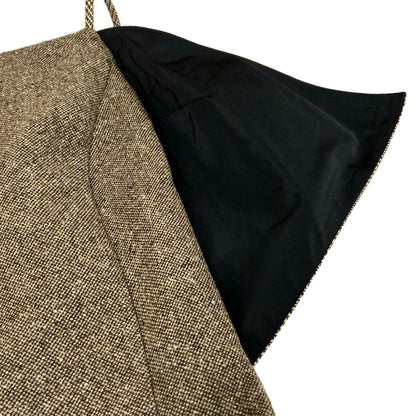 Louis Vuitton Dress 38 M Tweed Glen Check Camisole Cou Wool — view 8