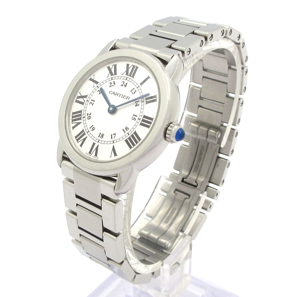Cartier Watch Ronde Solo SM SS White — view 2
