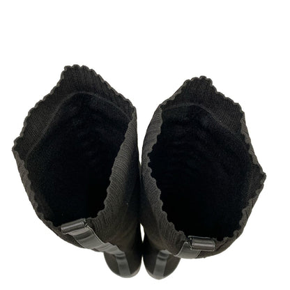 Hermes Long Boots 38 Black Leather — view 7