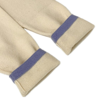 Chanel Ensemble Ivory Light Pink Multi Vintage Cashmere — view 8