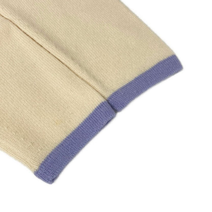 Chanel Ensemble Ivory Light Pink Multi Vintage Cashmere — view 7