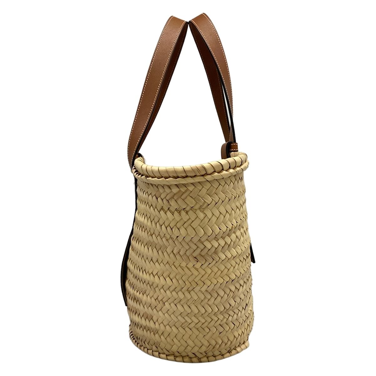 Loewe Tote Basket Beige Brown Leather — view 4