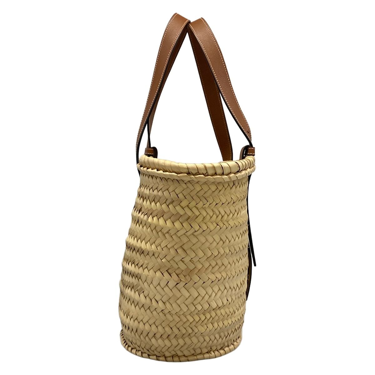 Loewe Tote Basket Beige Brown Leather — view 2