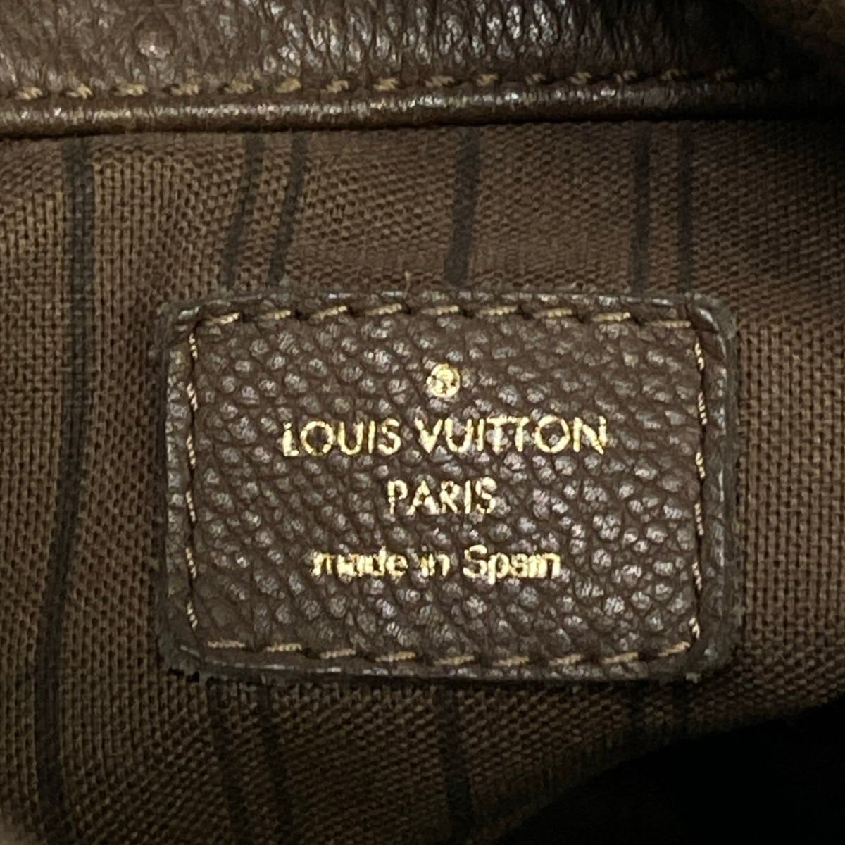 Louis Vuitton Handbag Monogram Empreinte Artisan Ombre Leather — view 8