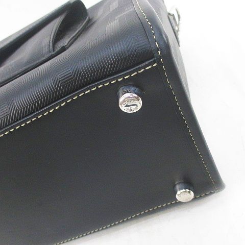 Fendi Soft Truk Boston Bag Zucca Pattern Black — view 6