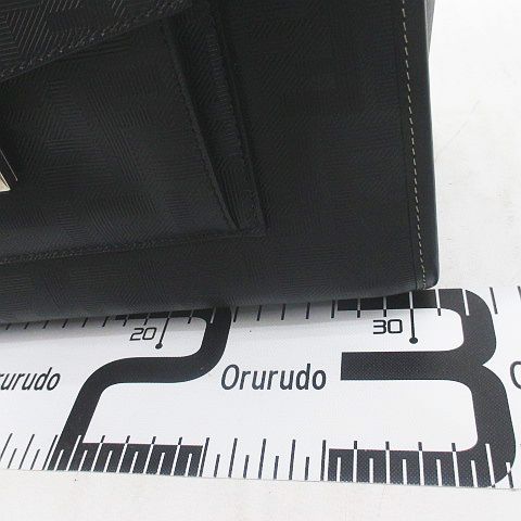 Fendi Soft Truk Boston Bag Zucca Pattern Black — view 8