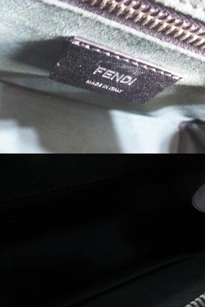 Fendi Soft Truk Boston Bag Zucca Pattern Black — view 9