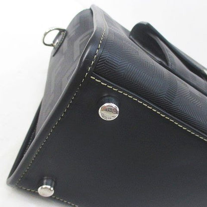 Fendi Soft Truk Boston Bag Zucca Pattern Black — view 7