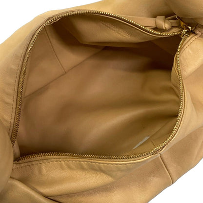 Bottega Veneta Handbag Double Knot Beige Leather — view 7