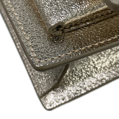 Saint Laurent Paris Wallet Sunset Chain Champagne Gold Leather — view 8