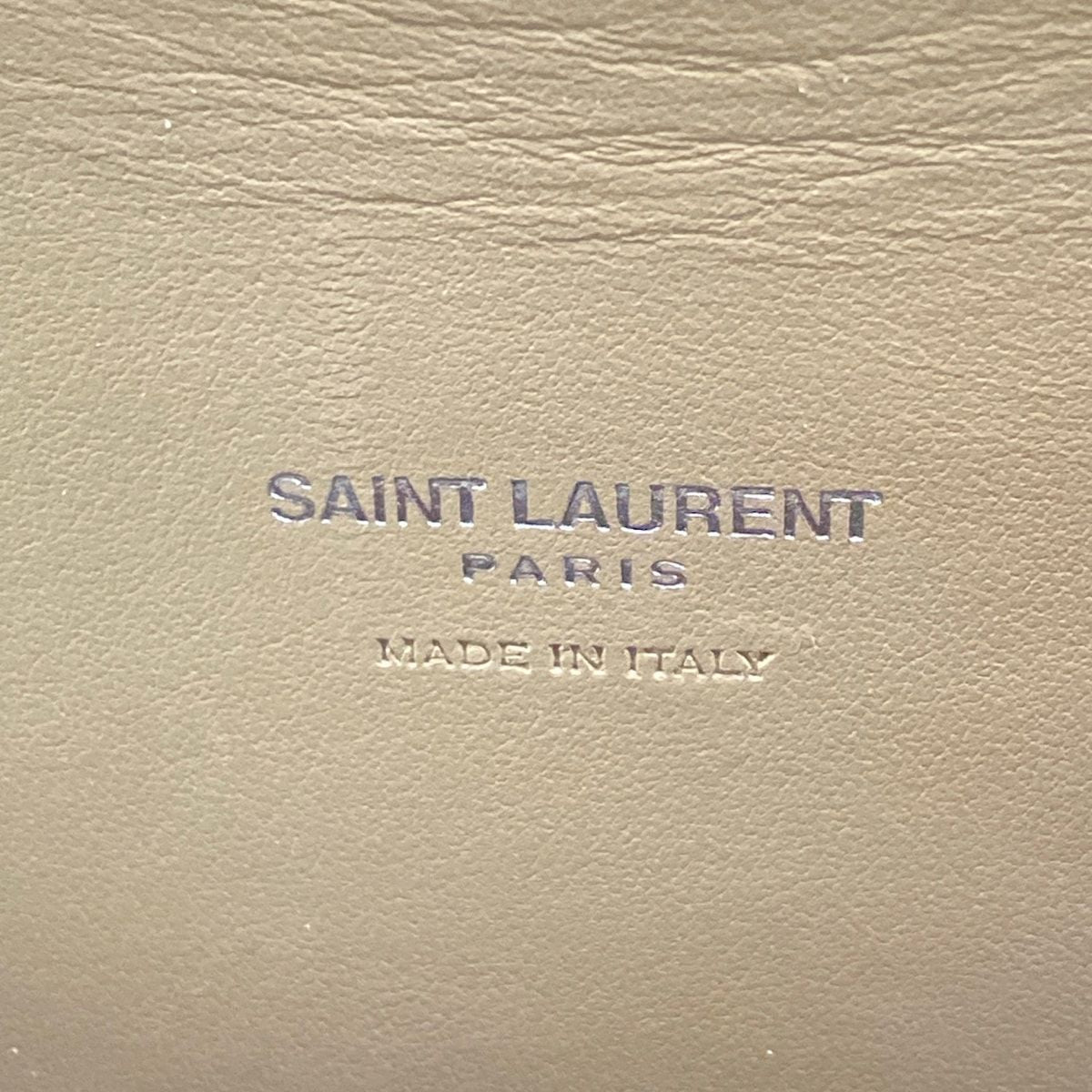 Saint Laurent Paris Handbag Sac Dejour Small Beige Leather — view 9