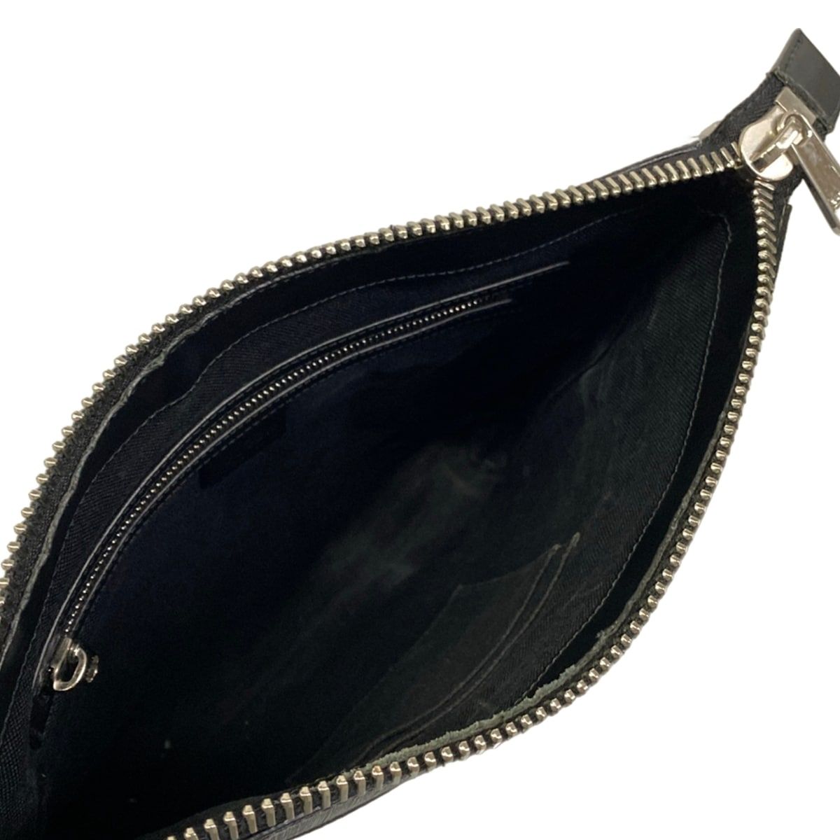 Gucci Shoulder Bag GG Plus Supreme Dark Gray Black Multi Leather — view 7
