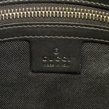 Gucci Shoulder Bag GG Plus Supreme Dark Gray Black Multi Leather — view 8