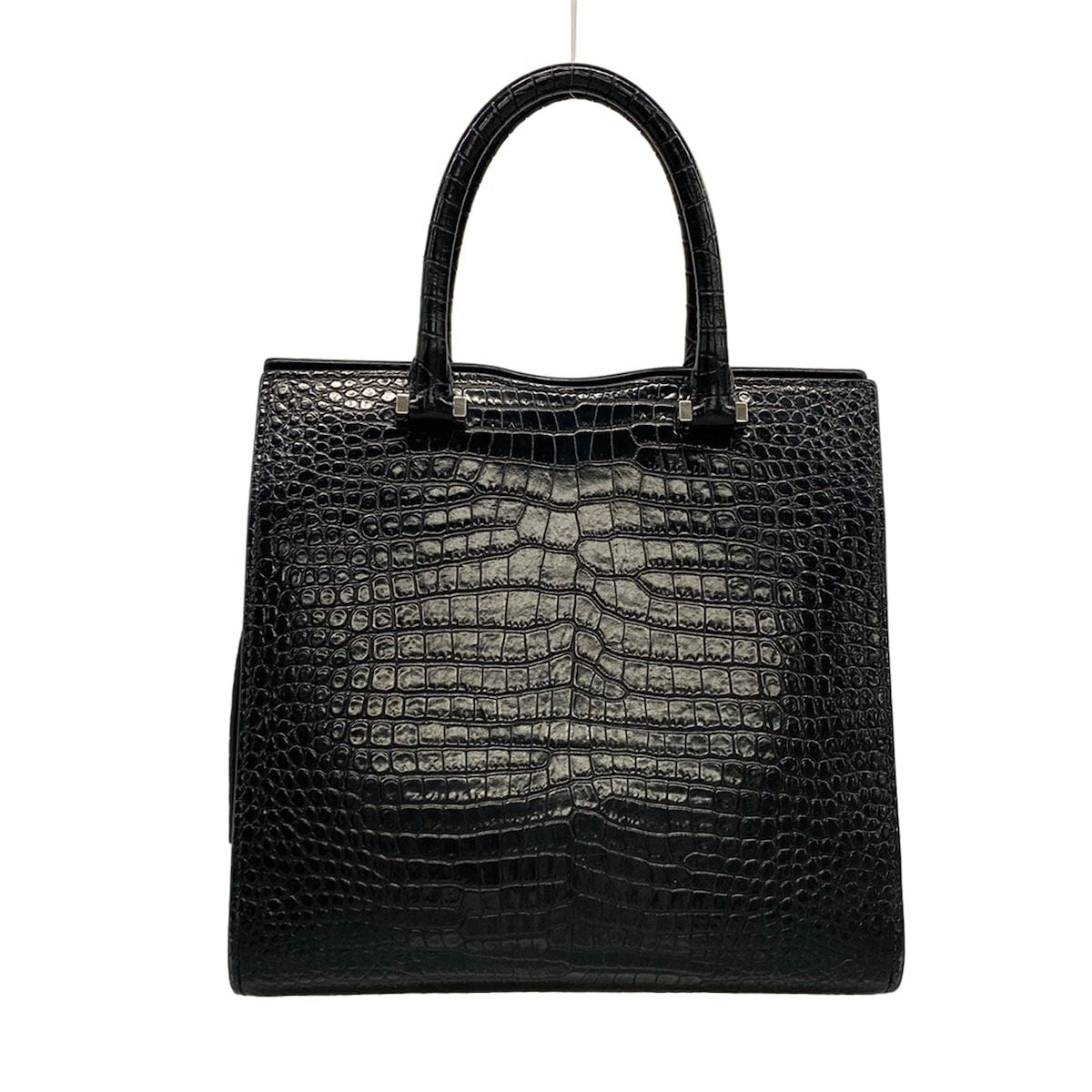 Saint Laurent Paris Handbag Uptown Small Black Embossed Leather — view 3