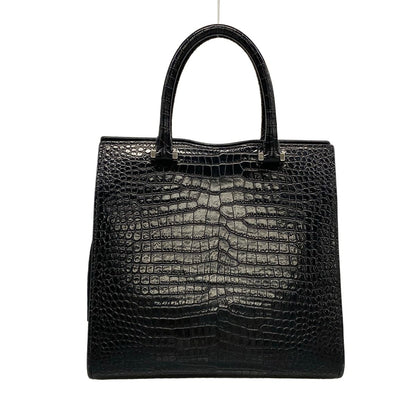 Saint Laurent Paris Handbag Uptown Small Black Embossed Leather — view 3
