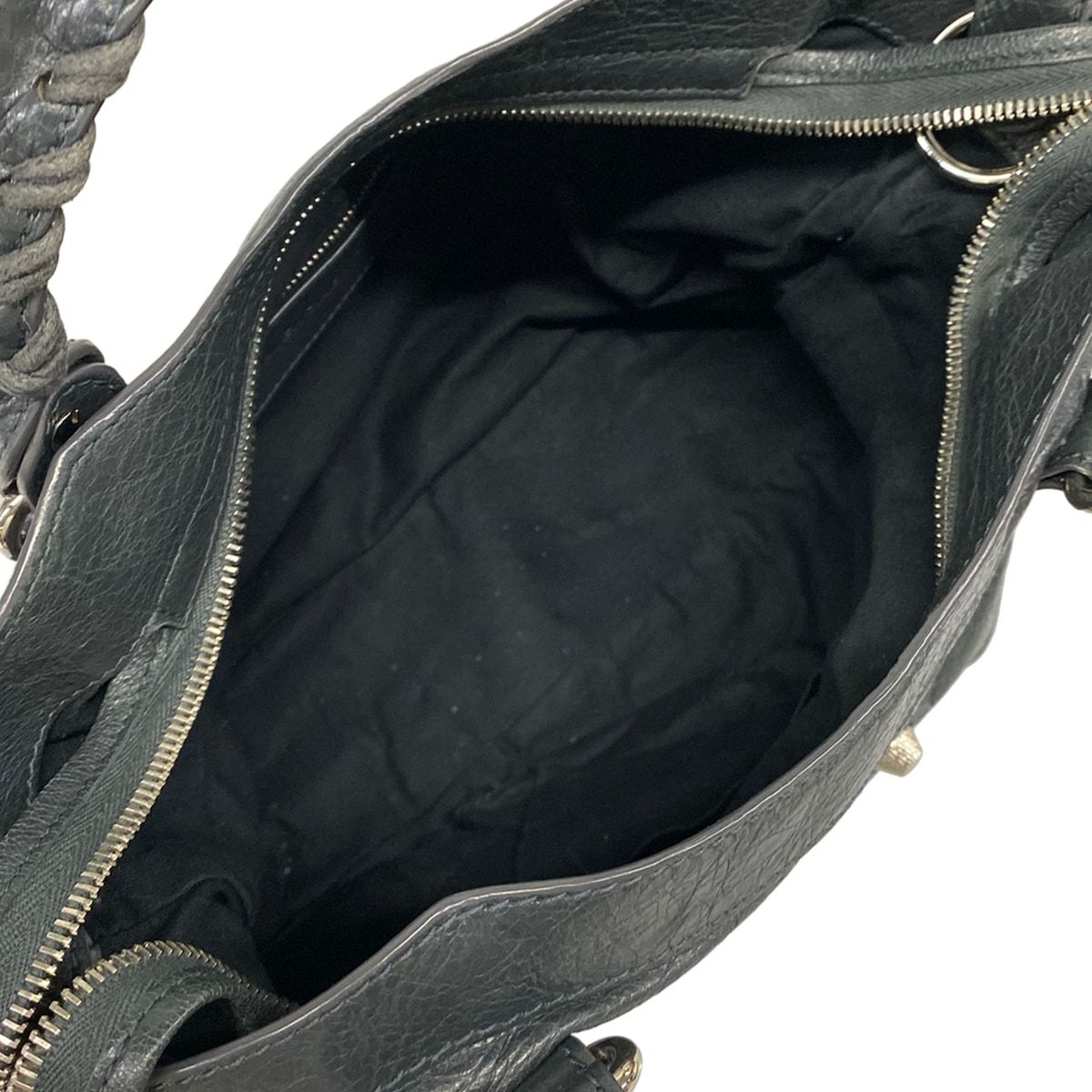 Balenciaga Handbag the Giant Town Dark Gray Leather — view 7