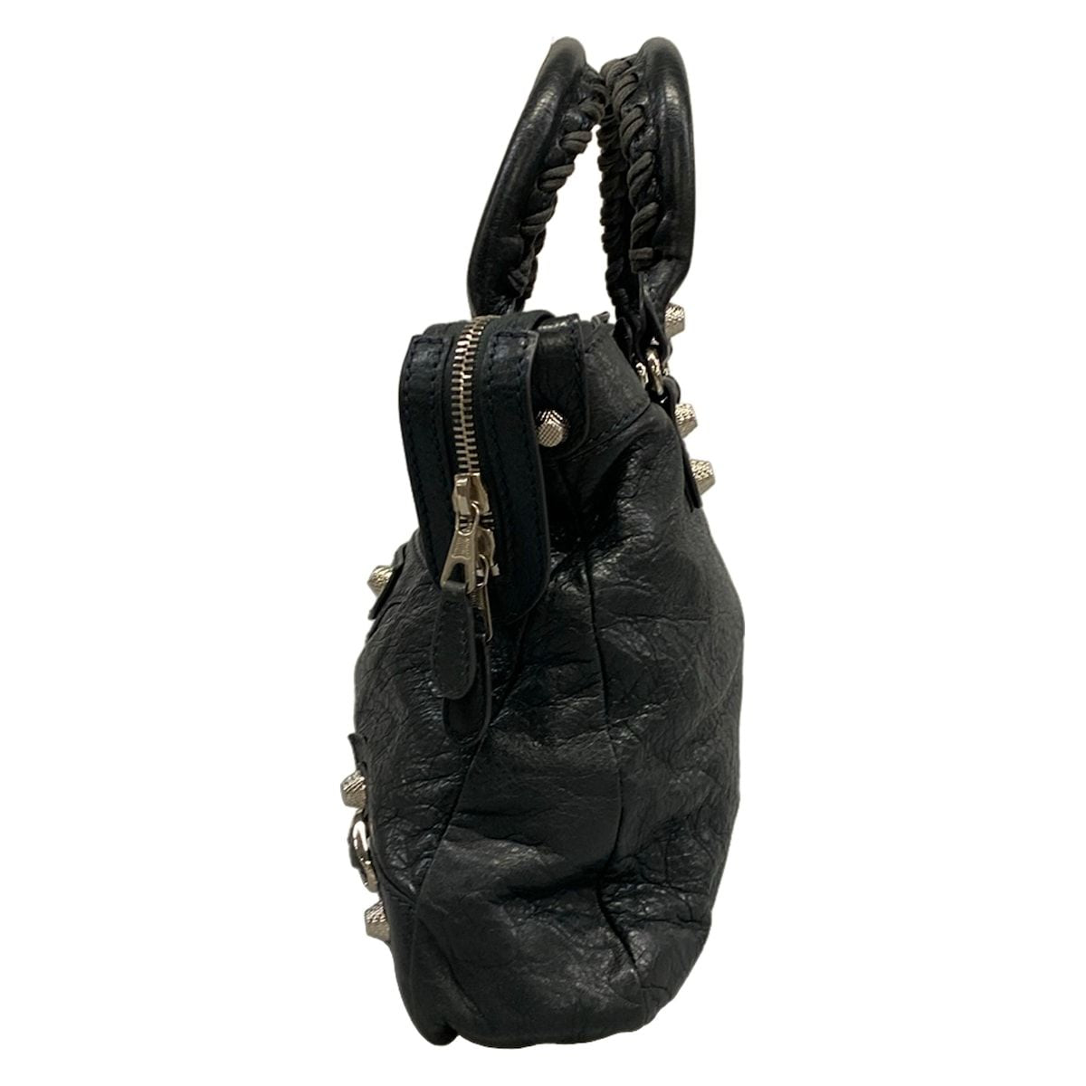 Balenciaga Handbag the Giant Town Dark Gray Leather — view 4