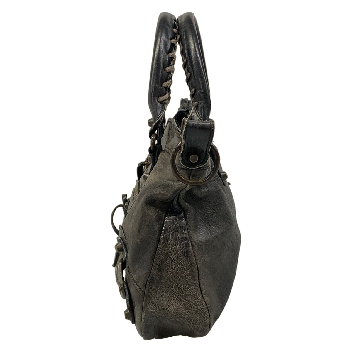 Balenciaga Handbag the Fast Black Leather — view 4