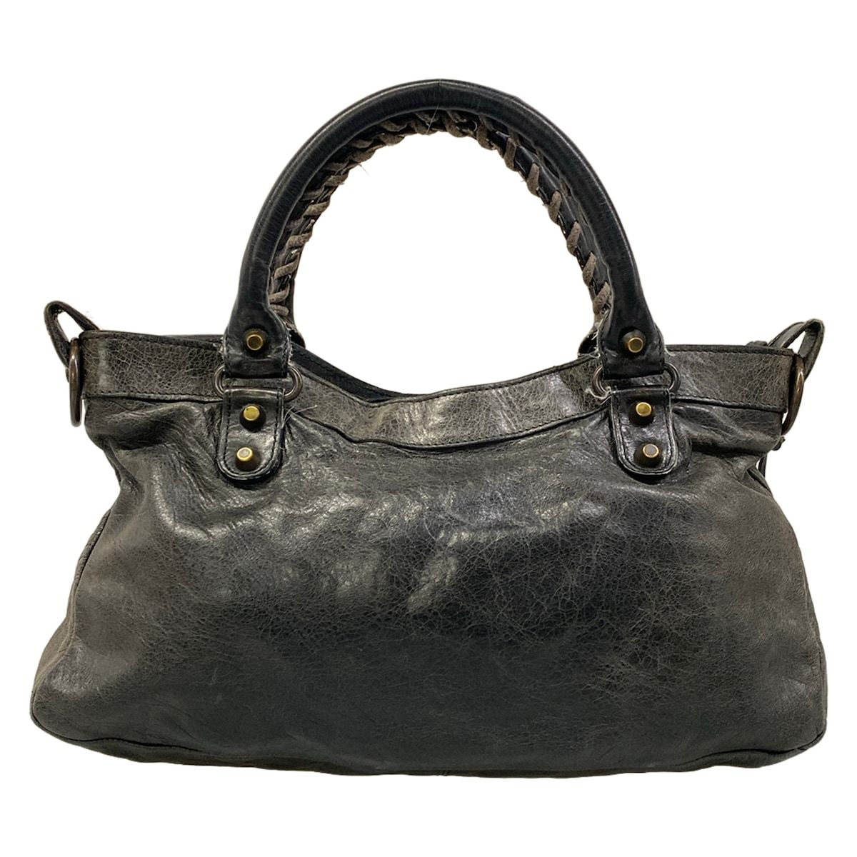 Balenciaga Handbag the Fast Black Leather — view 3
