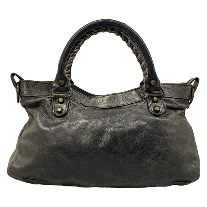Balenciaga Handbag the Fast Black Leather — view 3