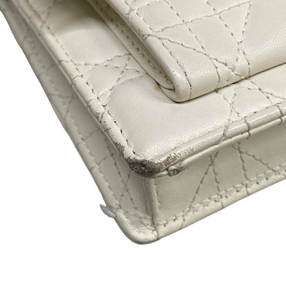 Dior Wallet My Daily Chain Pouch Ivory Leather — view 7