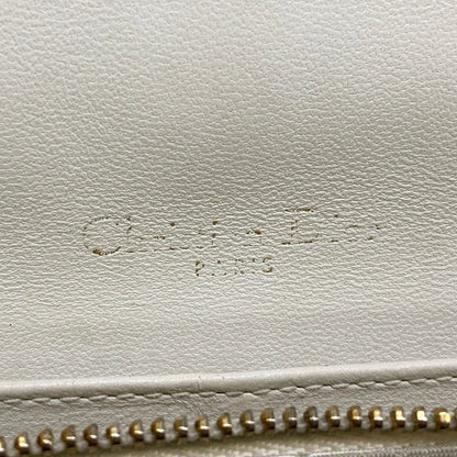 Dior Wallet My Daily Chain Pouch Ivory Leather — view 6