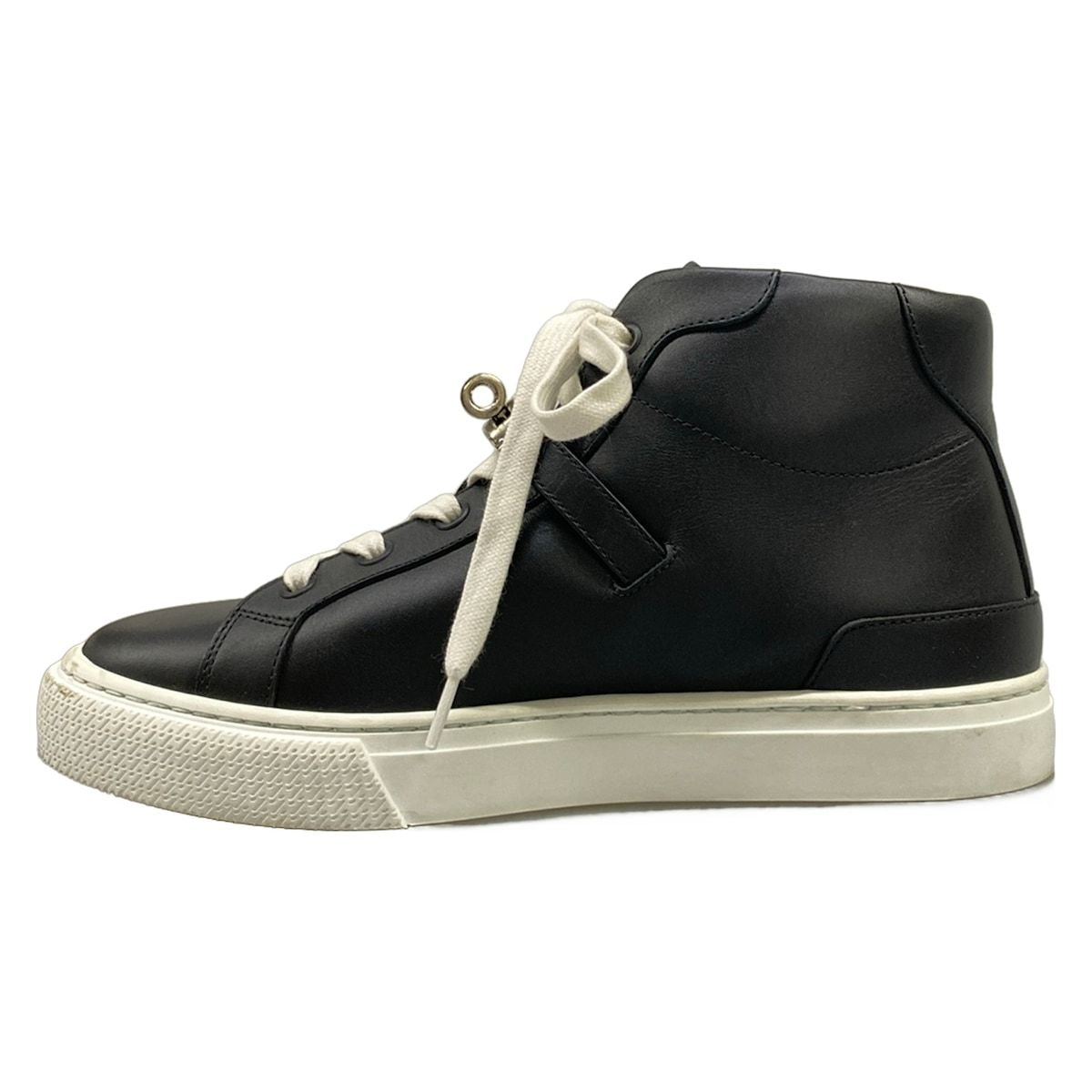 Hermes Sneakers 36.5 Daydream Black White Kelly High Cut Leather — view 3