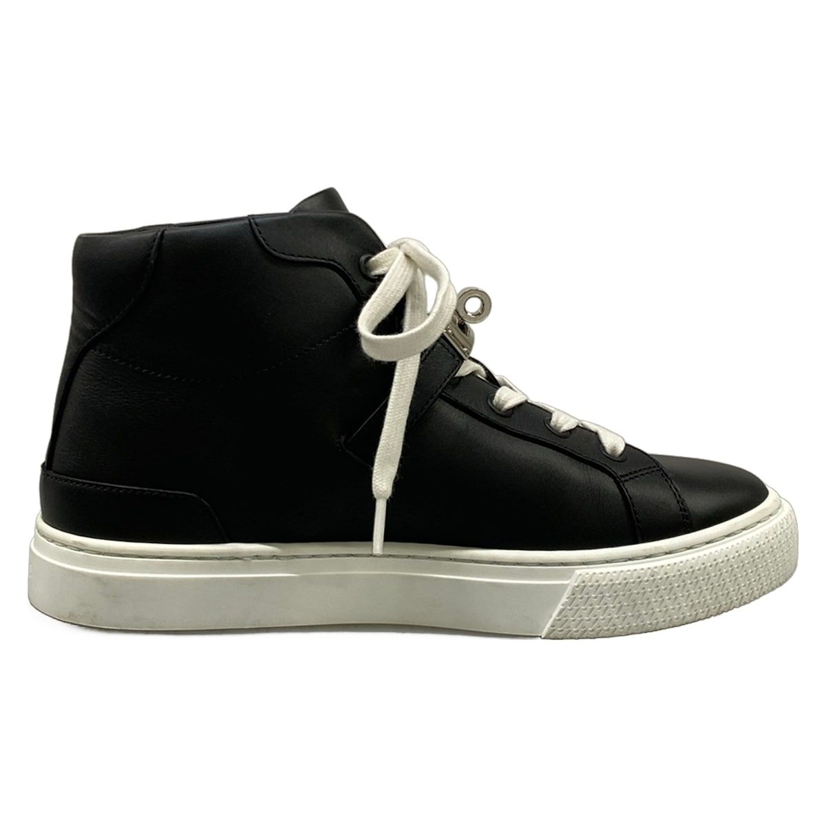 Hermes Sneakers 36.5 Daydream Black White Kelly High Cut Leather — view 2