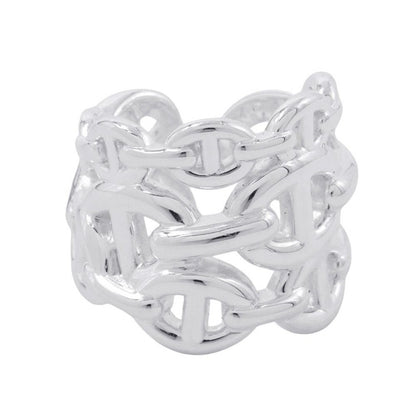 Hermes Ring Chaine D'ancre GM Enchainee