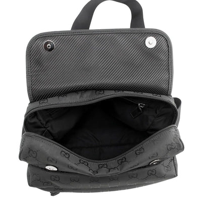 Gucci Shoulder Bag Cross GG Nylon Black — view 5
