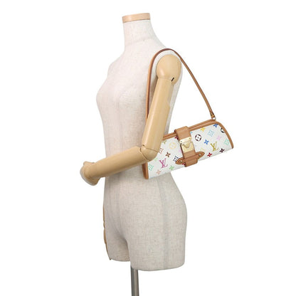 Louis Vuitton Shoulder Bag Monogram Multicolor Charlie 2-Way Clutch White — view 5