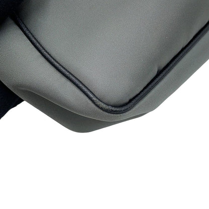 Prada Shoulder Bag Triangle Logo Bicolor Nylon Leather — view 7