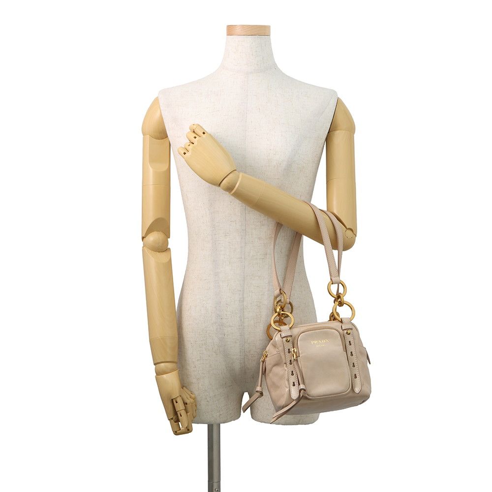 Prada Top Handle Mini Bag Dangle Leather — view 4