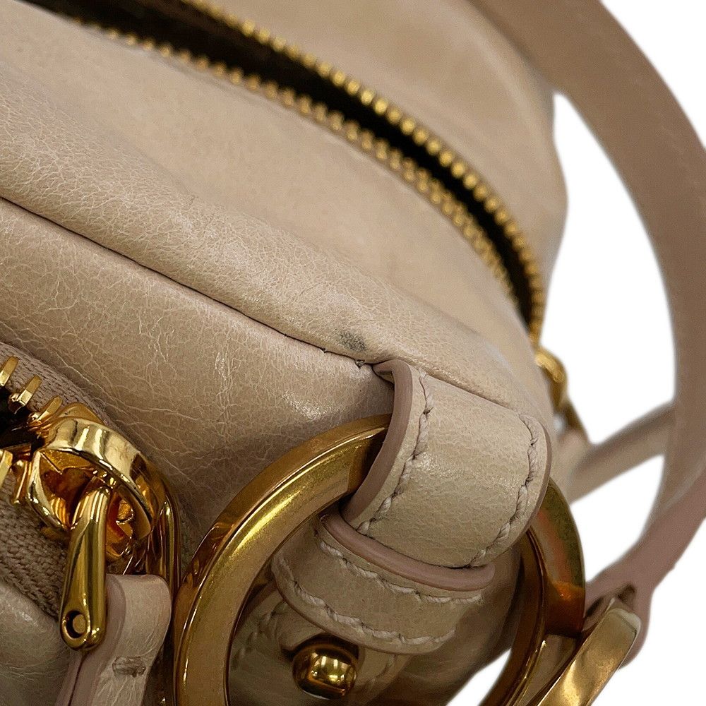 Prada Top Handle Mini Bag Dangle Leather — view 6