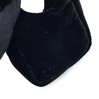 Prada Mini Bag Velvet 2-Way Black — view 8
