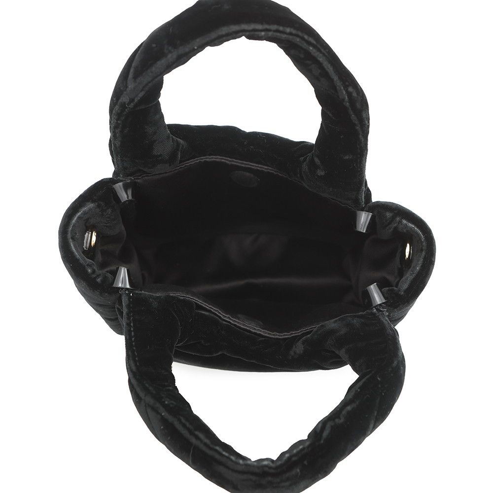 Prada Mini Bag Velvet 2-Way Black — view 6