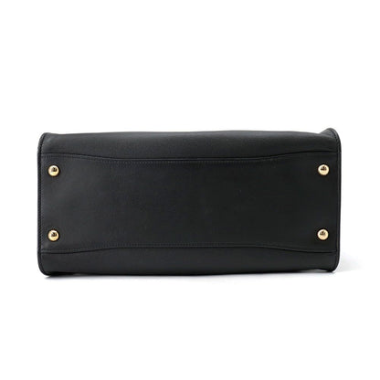 Prada Tote Logo Leather Black — view 3