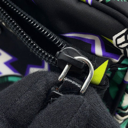 Prada Belt Bag Universal Studio Collaboration Frankenstein Nylon Black — view 7
