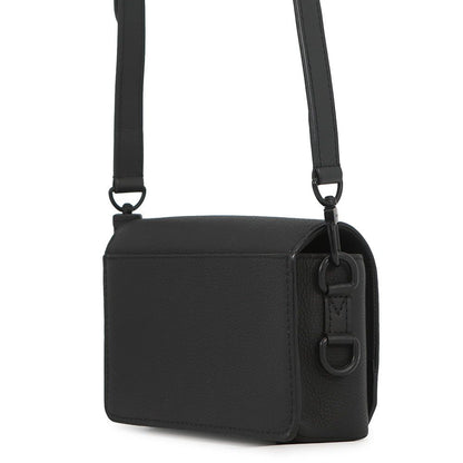 Louis Vuitton Shoulder Bag Leather LV Aerogram Fast Line Wearable Wallet Black — view 2