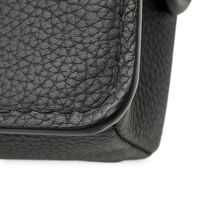 Louis Vuitton Shoulder Bag Leather LV Aerogram Fast Line Wearable Wallet Black — view 9