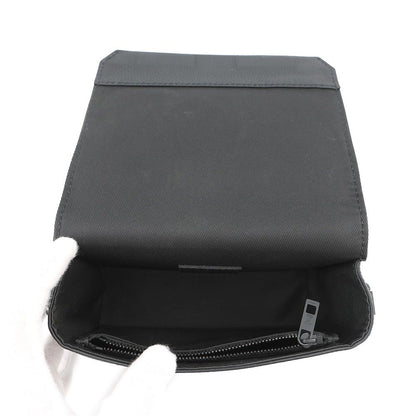 Louis Vuitton Shoulder Bag Leather LV Aerogram Fast Line Wearable Wallet Black — view 5