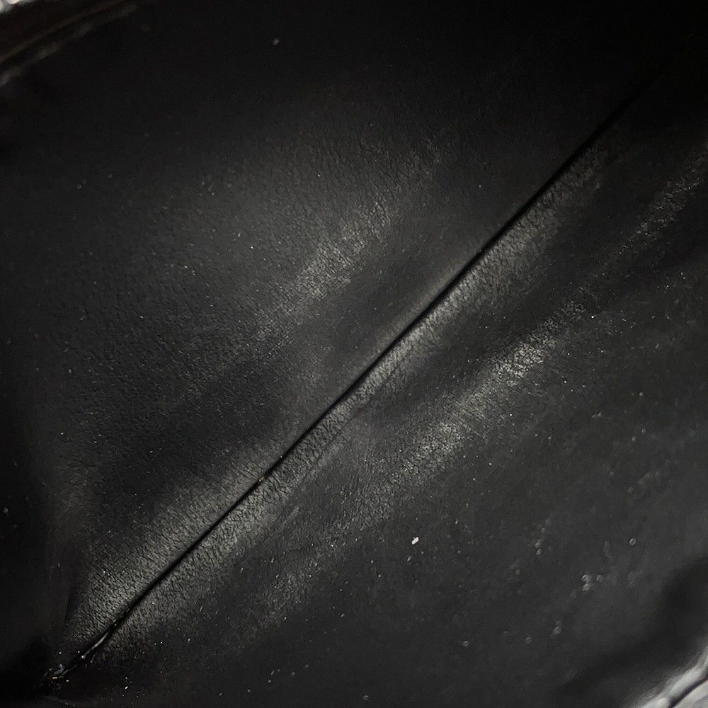 Louis Vuitton Shoulder Bag Leather LV Aerogram Fast Line Wearable Wallet Black — view 6