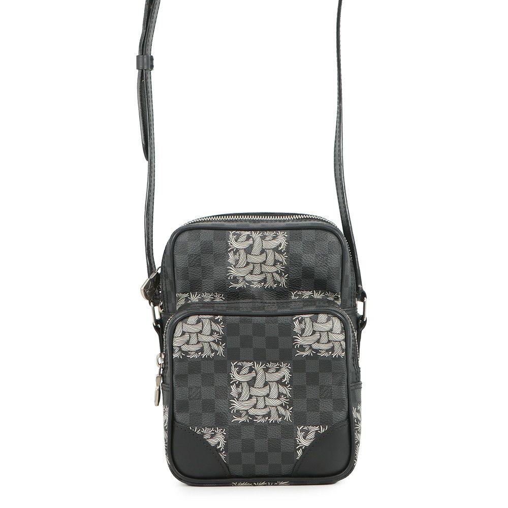Louis Vuitton Shoulder Bag Damier Graphite Amazon Christopher Nemes Black