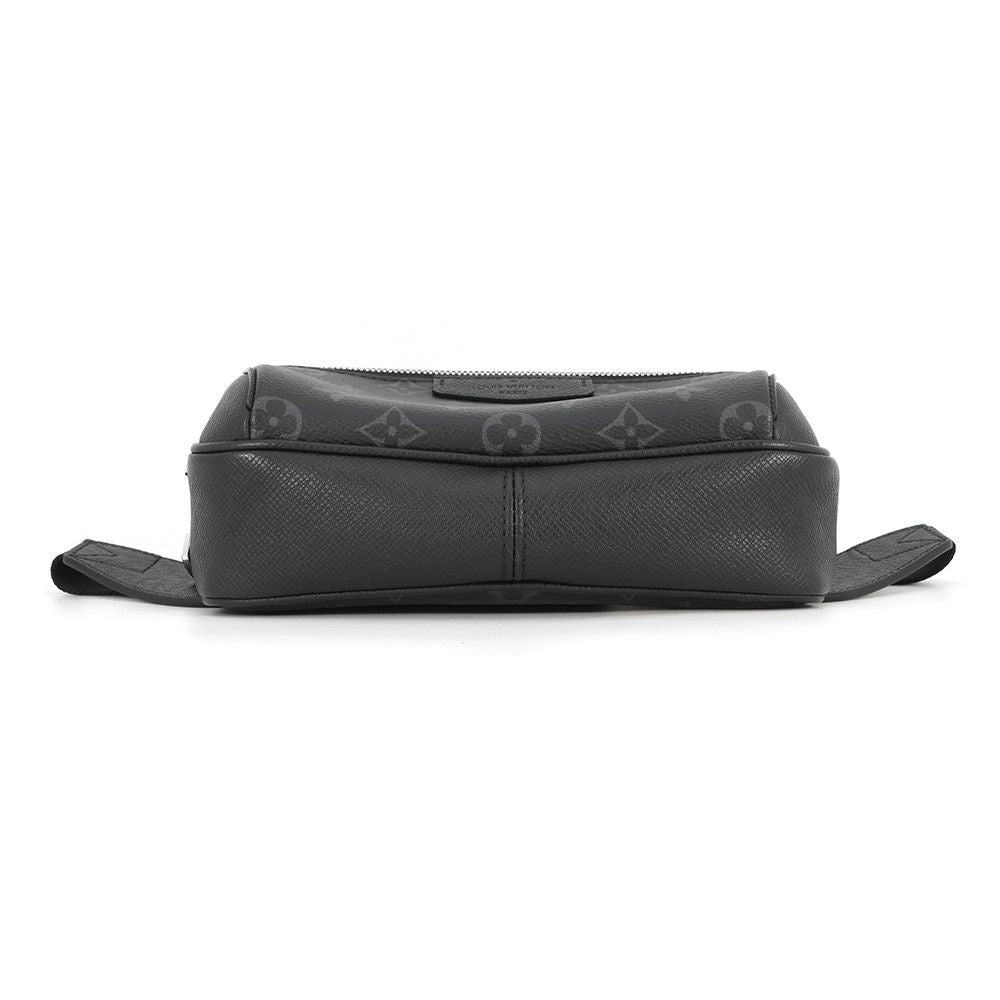 Louis Vuitton Belt Bag Monogram Eclipse Taiga Outdoor Black Taigarama — view 3
