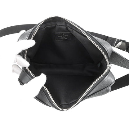 Louis Vuitton Belt Bag Monogram Eclipse Taiga Outdoor Black Taigarama — view 5